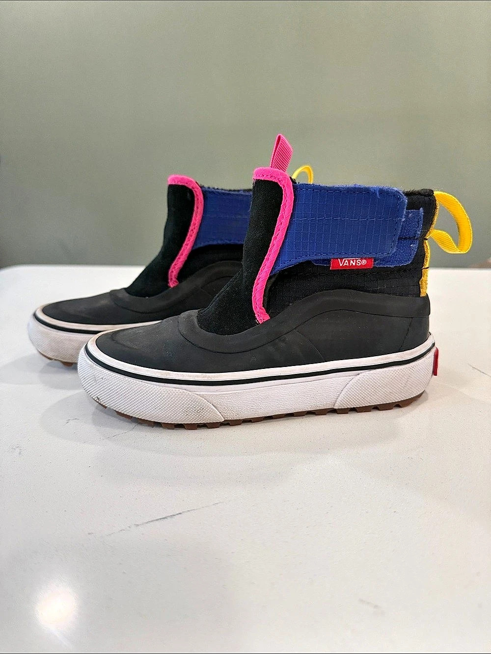 Vans Slip-On Hi Terrain V MTE-1 Boots Black & Blue